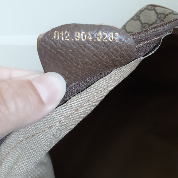 Authentic Gucci Weekender Web Mono Canvas Duffle - Picture 6 of 12